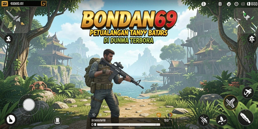 Tampilan gameplay menarik dalam dunia terbuka BONDAN69.