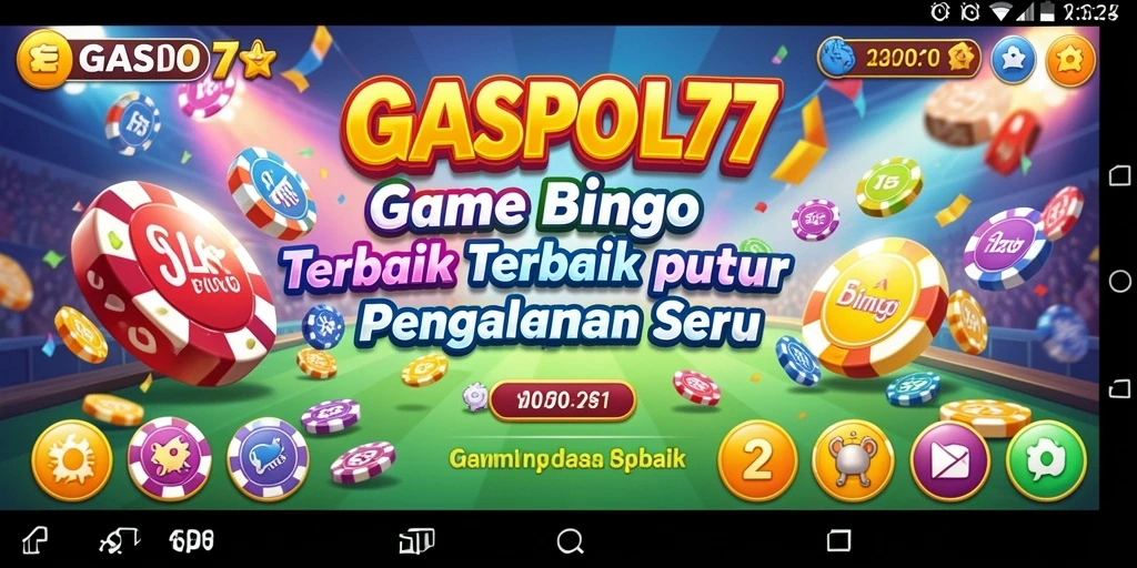 Gameplay seru di GASPOL77 dengan teman dan tantangan bingo.