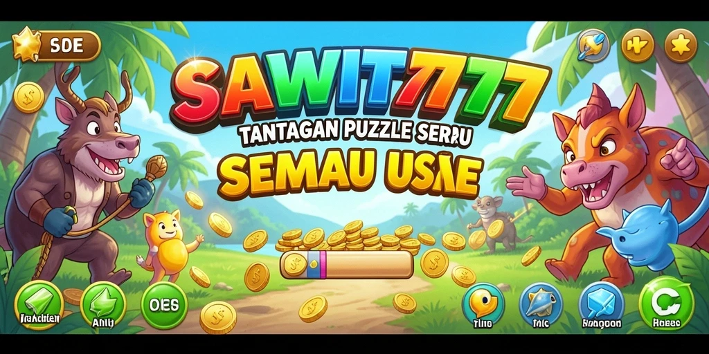 Screenshot gameplay SAWIT777 menunjukkan serunya menyelesaikan teka-teki.